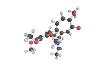 3d structure of Colchicine, a medication most commonly used to t