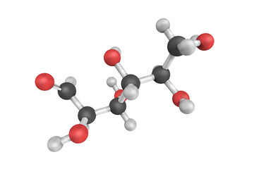 3d structure of Maltodextrin, a polysaccharide that is used as a