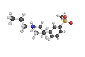 3d structure of Pridopidin is an experimental drug candidate bel