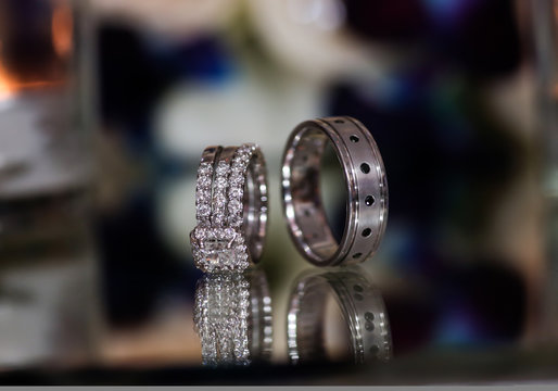 Wedding accessories of bride