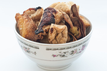 Fried Meat ball fail.