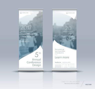 Vertical Banner Template Design