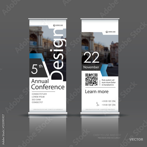 vertical banner template design stock image and royalty free vector