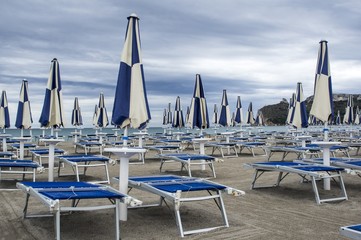 Obraz na płótnie Canvas Fotografia del Mare e della Spiaggia