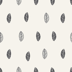 seamless leaf pattern