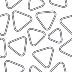 Grey triangle pattern