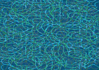 Scribbled lines background