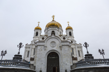 The Cathedral of Christ the Savior in Moscow, Russia