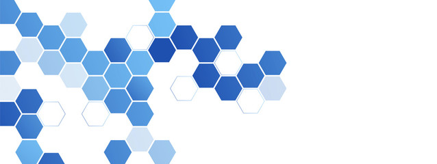 sfondo, vettoriale, esagoni, tecnologia