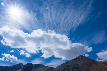 Obraz premium White clouds