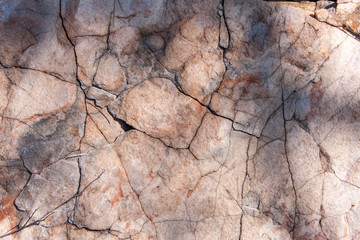 Patterns of Australia: Cracks in a limestone rock in Limmen NP