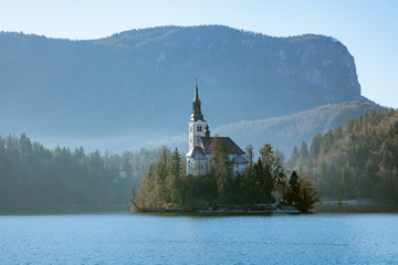 Lake Bled in Slovenia
