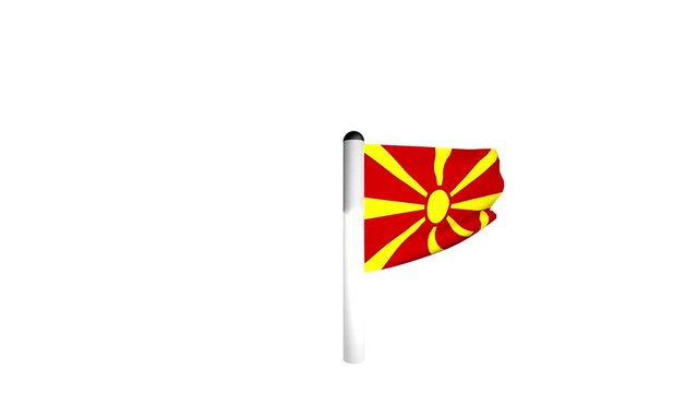 Fahne Mazedonien