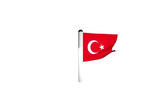 Fahne T&uuml;rkei