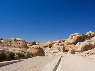 Near entrance Petra,Jordan