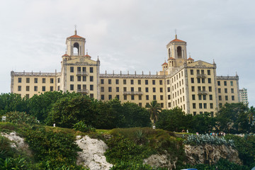 Fototapeta premium Havana, Cuba the hotel Nacional de