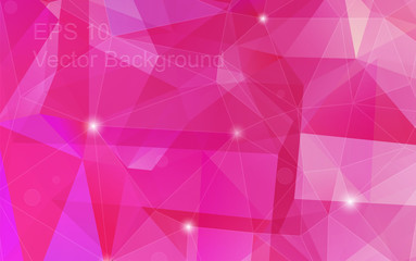 Obraz premium Triangulation generic backdrop for design, colorful horizontal template