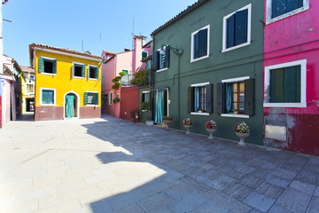Burano island, Venice, Italy