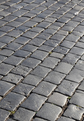 huge floor with rectangular tiles o