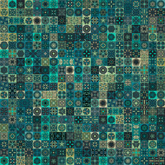 Seamless pattern. Vintage decorative elements. Hand drawn background. Islam, Arabic, Indian, ottoman motifs. Perfect for printing on fabric or paper.