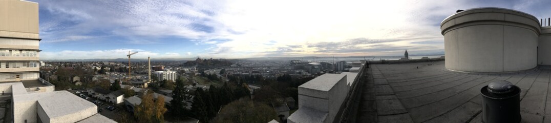 Rooftop view - Sunrise Seattle WA