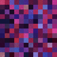 Geometric pattern for business presentations or web template banner flyer. Seamless. Vector illustration. Pink, purple, blue, black colors.