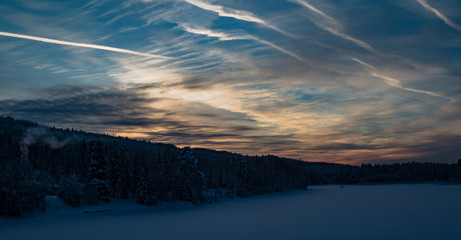 Winter Sunset