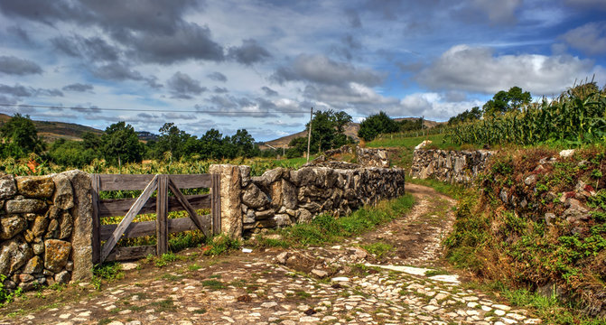Rural village of Lamas de Olo in Vila Real, Portugal