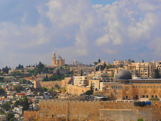 Dormition abbey on Mount Zion,Jerusalem