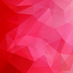 Abstract geometric style red background. Vector illustration