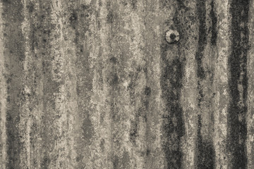 Rusted galvanized of iron plate, Old Zinc rust textured for back