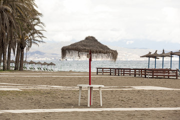 Torremolinos on Costa del Sol in Southern of Spain