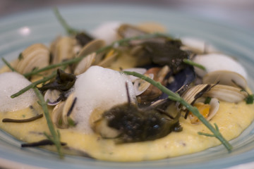 Xarem dish with clams