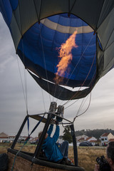 Obraz premium ascension of hot air balloons festival