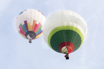 Obraz premium ascension of hot air balloons festival