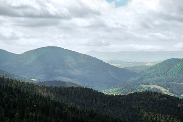 Obraz premium Beautiful mountain hills