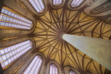 Beautiful ceiling pattern in the 
