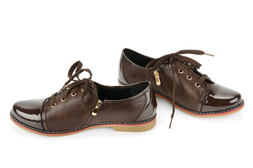 classic shoes isolated on white background