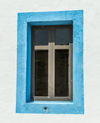 Window of Prophet Elias Church, Greece