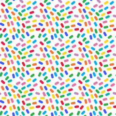 Overlapping colors. Colorful seamless pattern