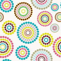 Abstract seamless background pattern. Vector illustration