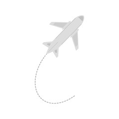 airplane travel business vacation vector illustration eps 10