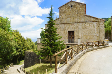 Chiesa della Martellata bei  bei San Giovanni A Piro, Salerno, Italien 