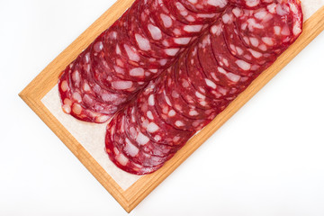 Smoked meat on a cutting board