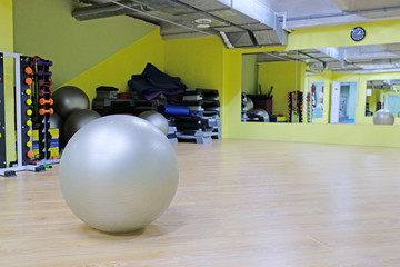 Naklejka premium Interior of a fitness hall