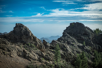 Fototapeta na wymiar Mountains. Gran Canaria.