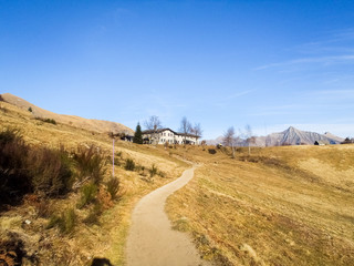 Mountain and hiking trails