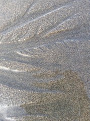 water on beach shore texture