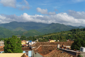 Fototapeta na wymiar Cityscape of Trinidad, Cuba. UNESCO World Heritage Site.