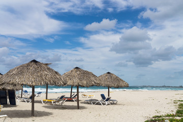 the beach of Cuba